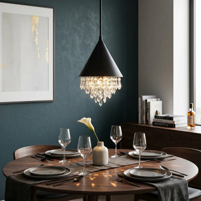 Nova Crystal Pendant Light for Dining Room & Kitchen Island